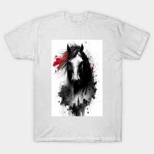 Clydesdale Ink Portrait T-Shirt